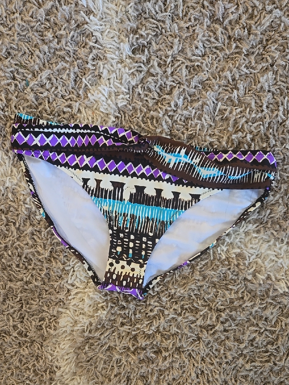 Leilani Aztec Print Bikini Bottom